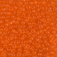 Miyuki rocailles Perlen 8/0 - Transparent orange 8-138